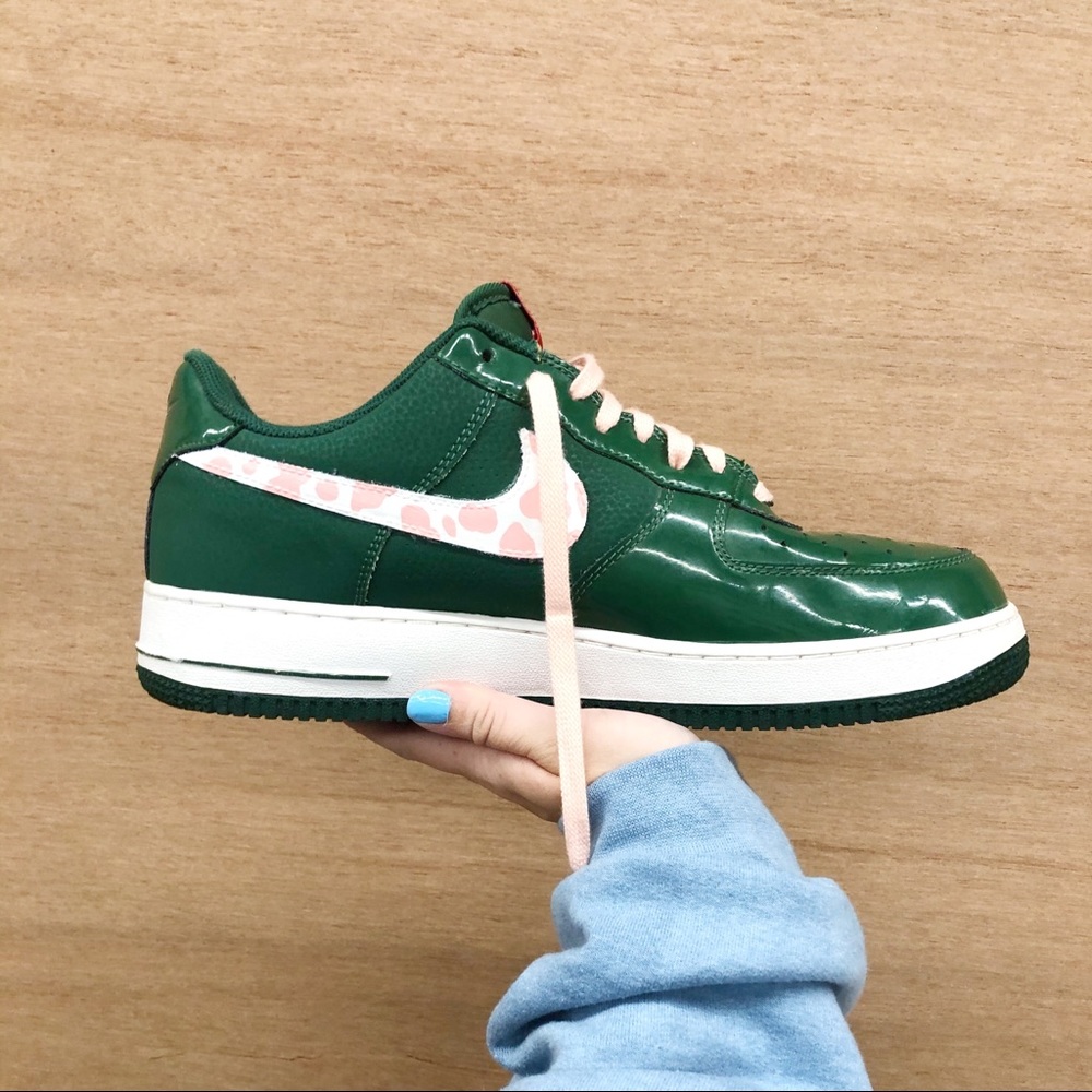 Nike Air Force Low Gorge Green Custom - Picture 4 of 6